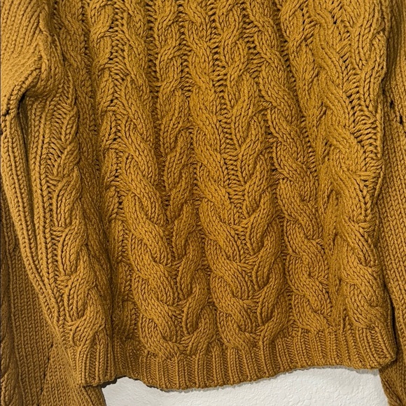 NWOT Free People Sandre Cable Stitch Pullover Sweater XL - Picture 4 of 8